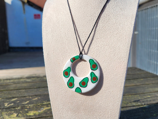 avocados pendant necklace