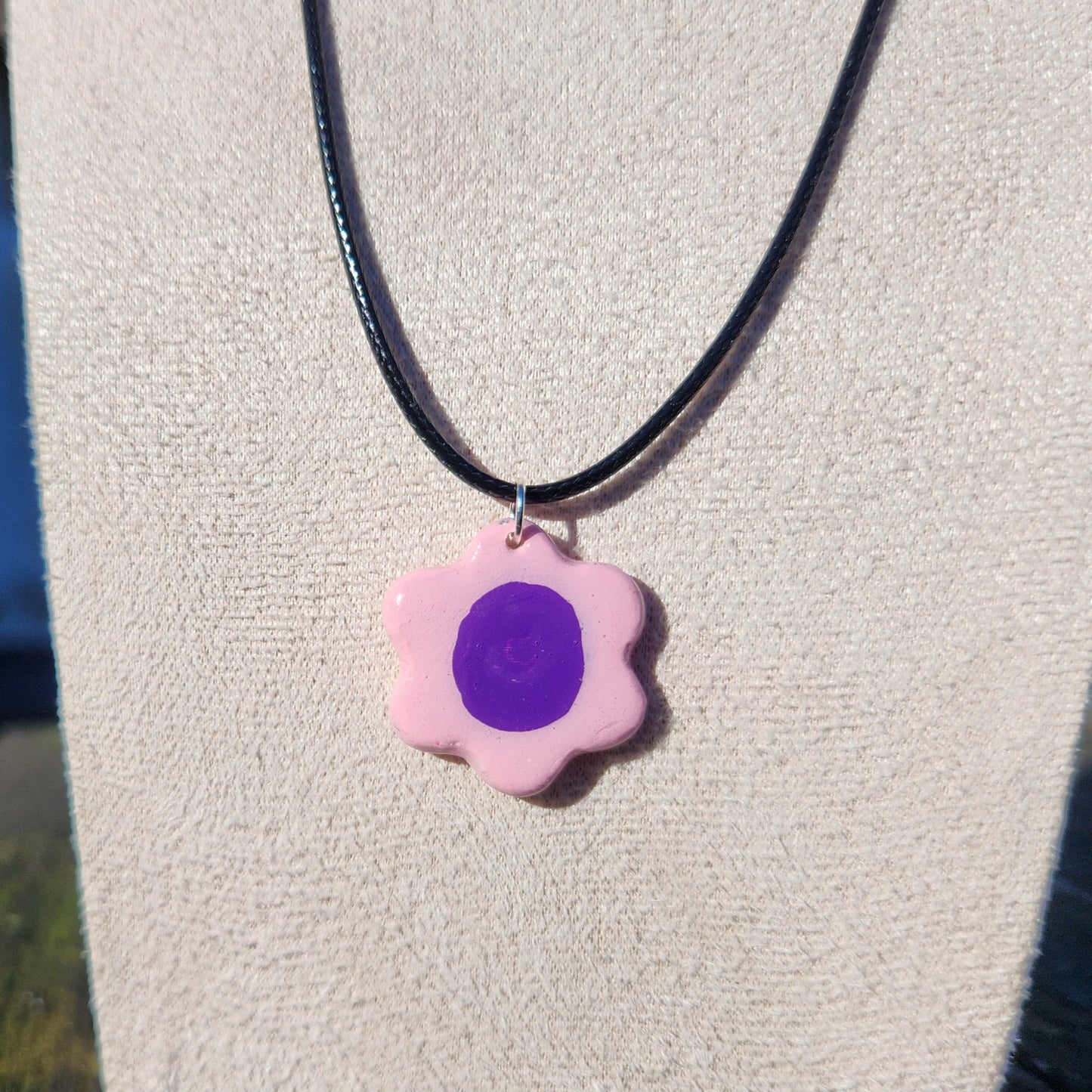 purple flower clay matching set & sticker sheet [KOSH & YOG x AJAIBGHAR]